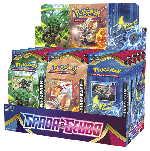 Sword and Shield display 12 mazzi tematici (FR)