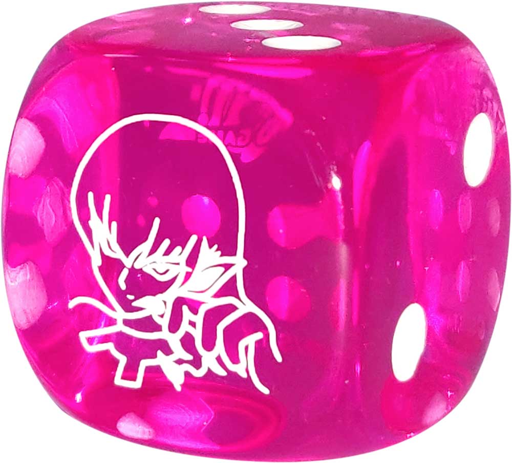 Dado Lady Arpia (Fucsia)