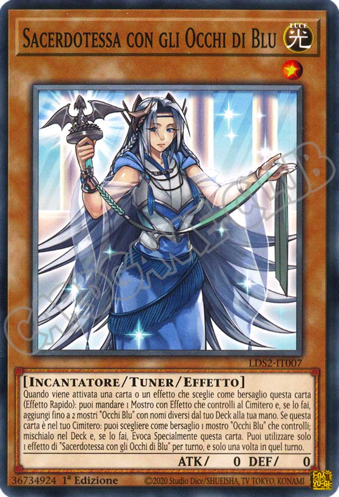 LDS2-IT007 Sacerdotessa con gli Occhi di Blu comune 1a Edizione (IT) -NEAR MINT-