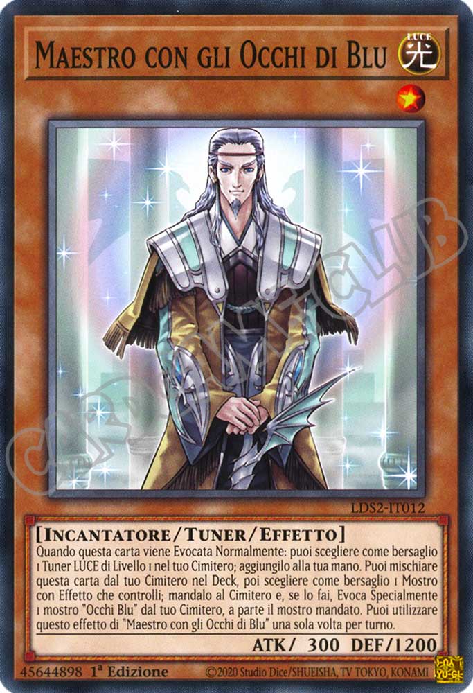 LDS2-IT012 Maestro con gli Occhi di Blu comune 1a Edizione (IT) -NEAR MINT-