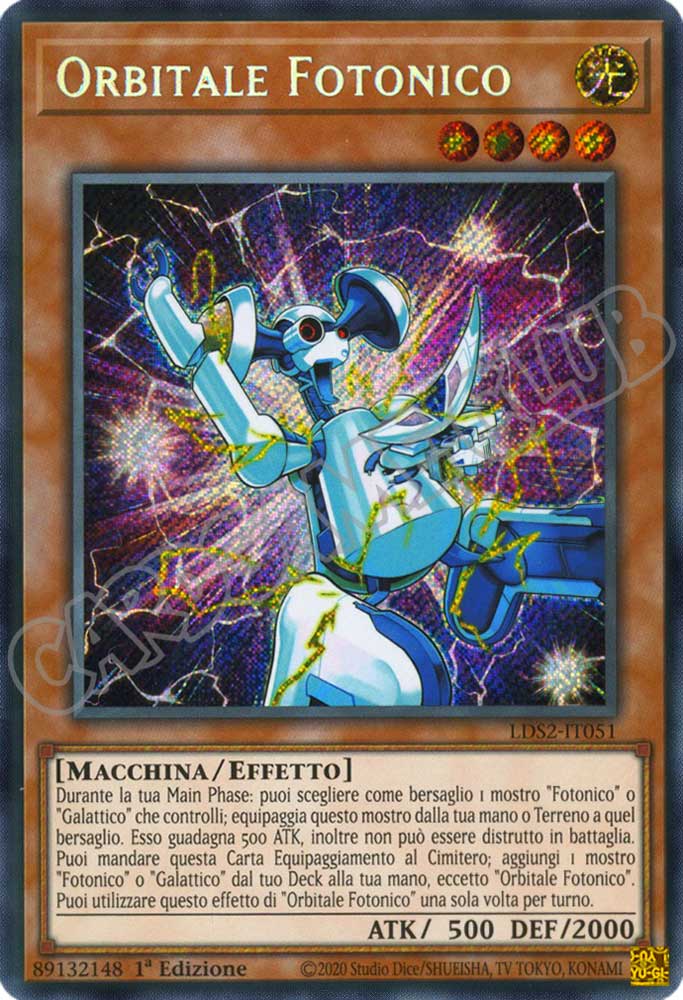LDS2-IT051 Orbitale Fotonico rara segreta 1a Edizione (IT) -NEAR MINT-