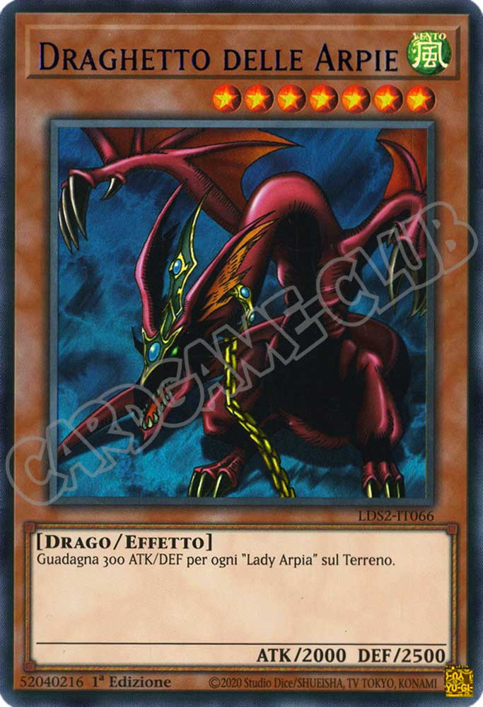 LDS2-IT066 Draghetto delle Arpie (scritta BLU) ultra rara 1a Edizione (IT) -NEAR MINT-