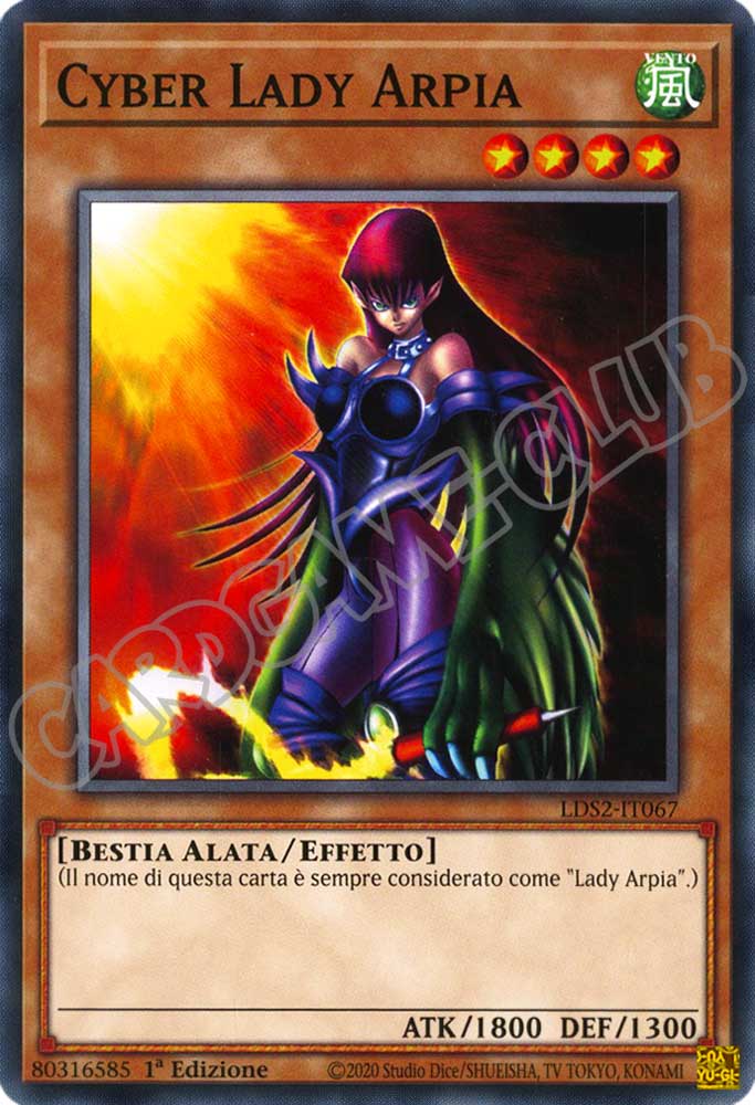 LDS2-IT067 Cyber Lady Arpia comune 1a Edizione (IT) -NEAR MINT-