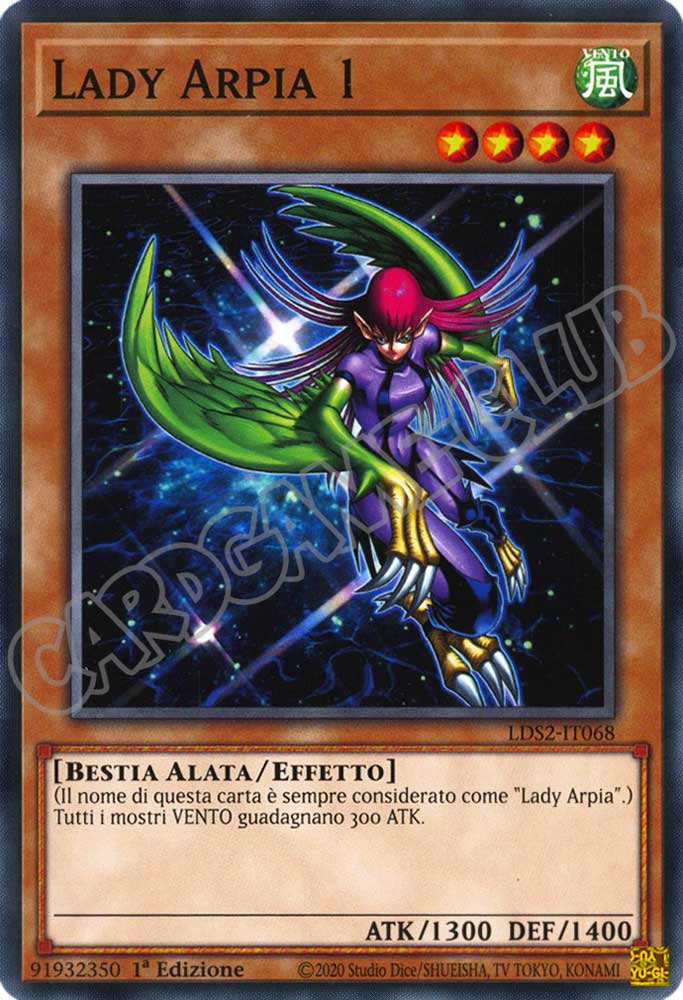 LDS2-IT068 Lady Arpia 1 comune 1a Edizione (IT) -NEAR MINT-