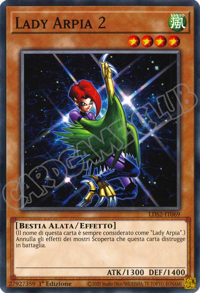 LDS2-IT069 Lady Arpia 2 comune 1a Edizione (IT) -NEAR MINT-