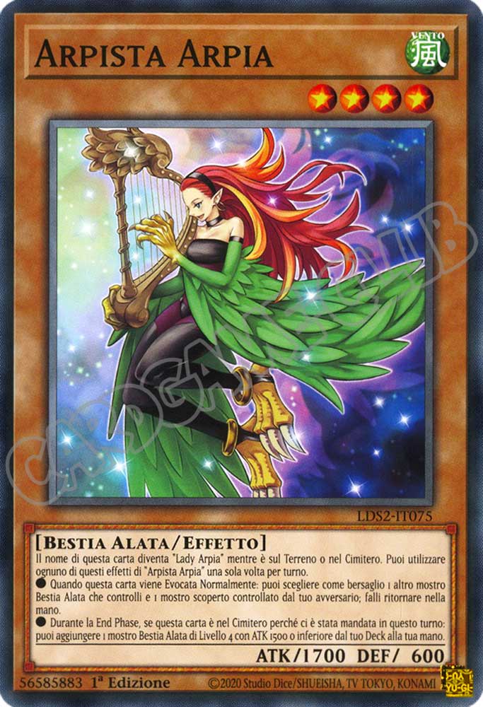 LDS2-IT075 Arpista Arpia comune 1a Edizione (IT) -NEAR MINT-