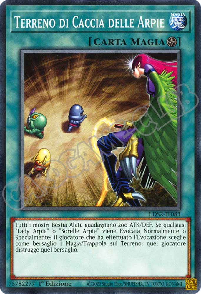 LDS2-IT081 Terreno di Caccia delle Arpie comune 1a Edizione (IT) -NEAR MINT-