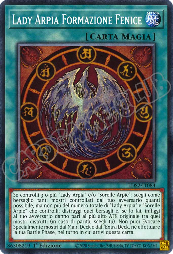 LDS2-IT084 Lady Arpia Formazione Fenice comune 1a Edizione (IT) -NEAR MINT-