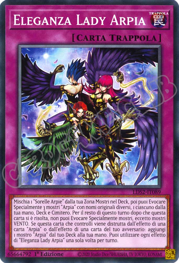 LDS2-IT089 Eleganza Lady Arpia comune 1a Edizione (IT) -NEAR MINT-