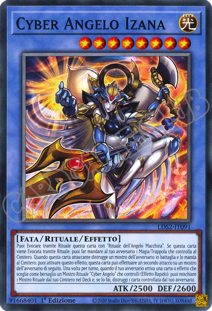 LDS2-IT091 Cyber Angelo Izana comune 1a Edizione (IT) -NEAR MINT-