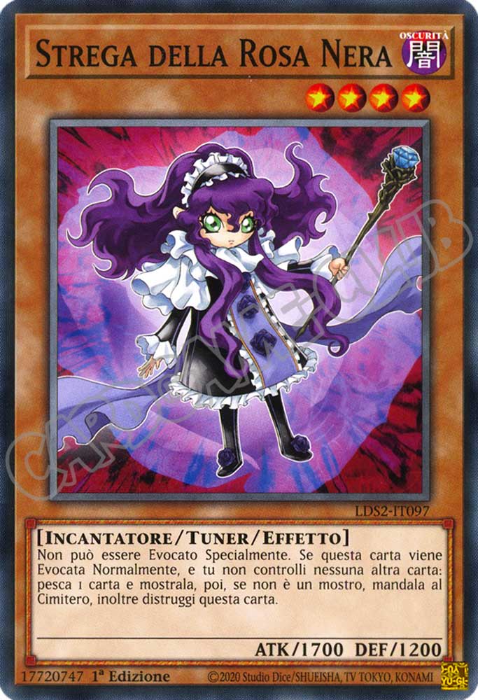 LDS2-IT097 Strega della Rosa Nera comune 1a Edizione (IT) -NEAR MINT-