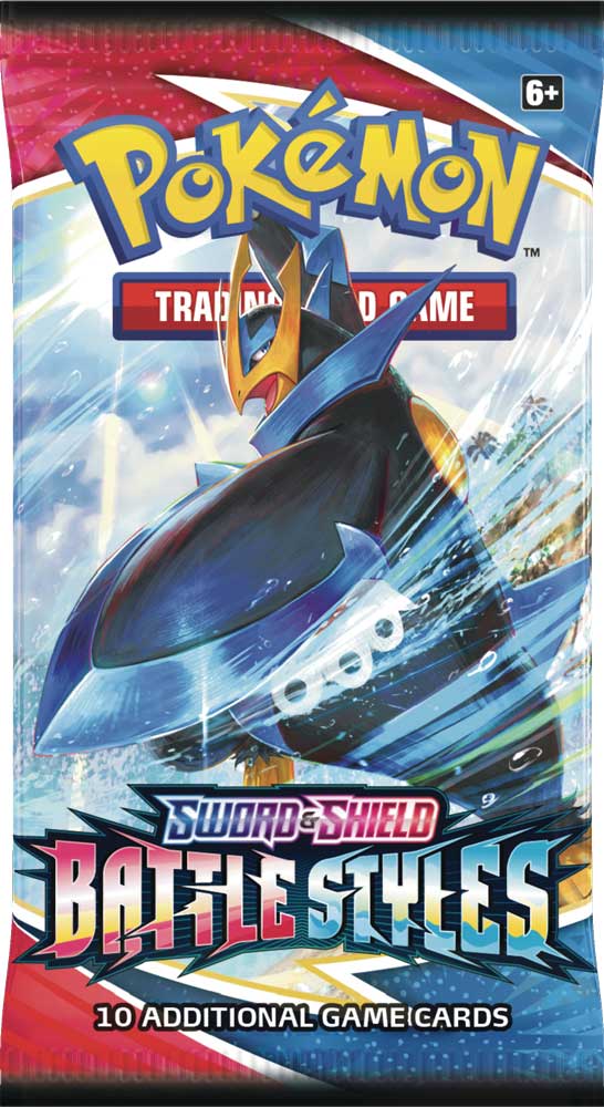 Pokemon Sword and Shield Battle Styles artwork Empoleon busta 10 carte (EN)
