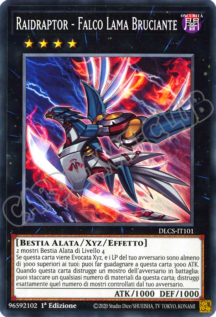 DLCS-IT101 Raidraptor - Falco Lama Bruciante comune 1a edizione (IT)