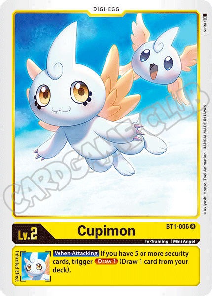 BT01-EN006 Cupimon rara normale (EN) -NEAR MINT-