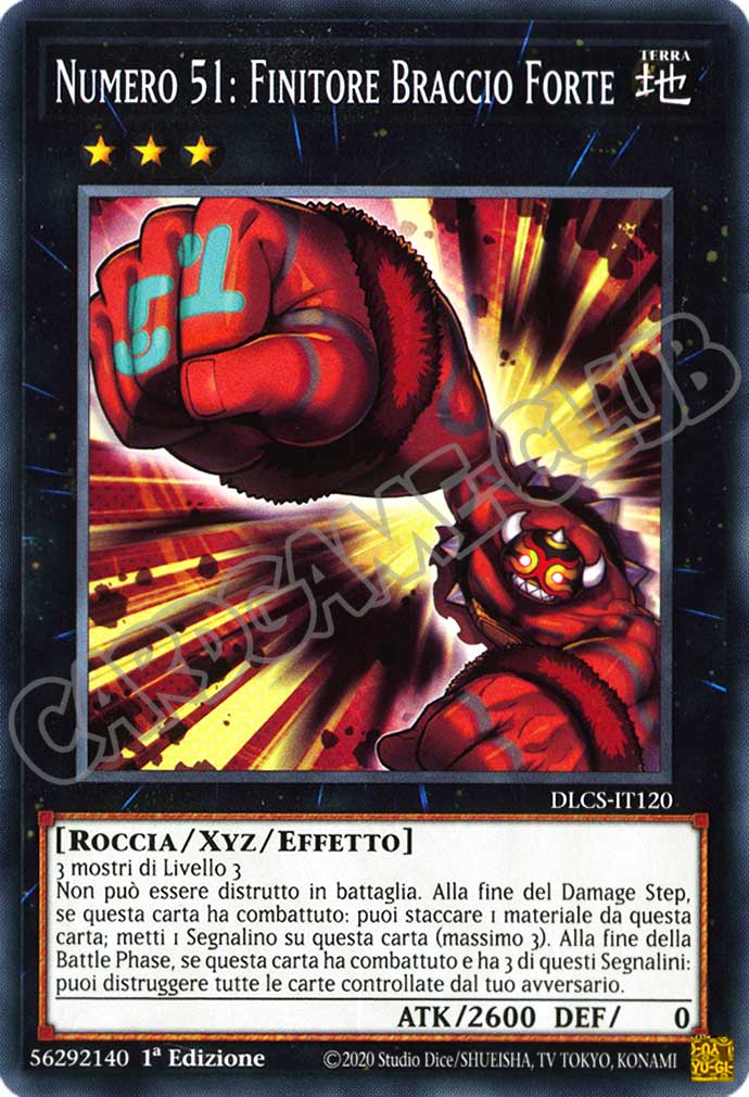 DLCS-IT120 Numero 51: Finitore Braccio Forte comune 1a edizione (IT)
