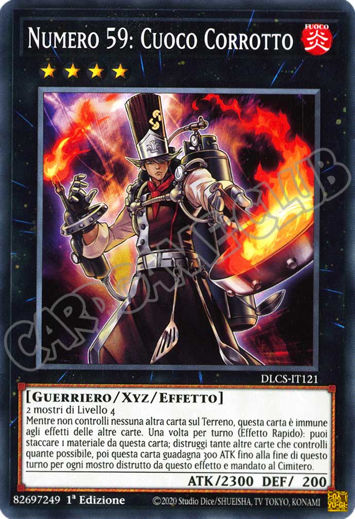 DLCS-IT121 Numero 59: Cuoco Corrotto comune 1a edizione (IT)