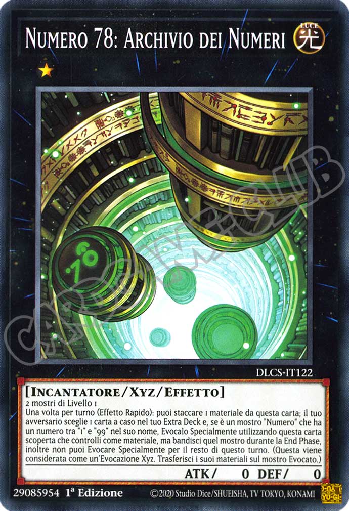 DLCS-IT122 Numero 78: Archivio dei Numeri comune 1a edizione (IT)