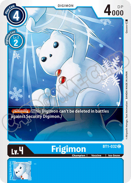 BT01-EN032 Frigimon comune normale (EN) -NEAR MINT-