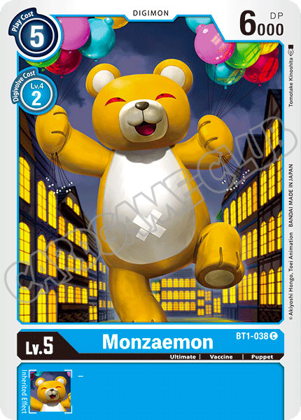 BT01-EN038 Monzaemon comune normale (EN) -NEAR MINT-