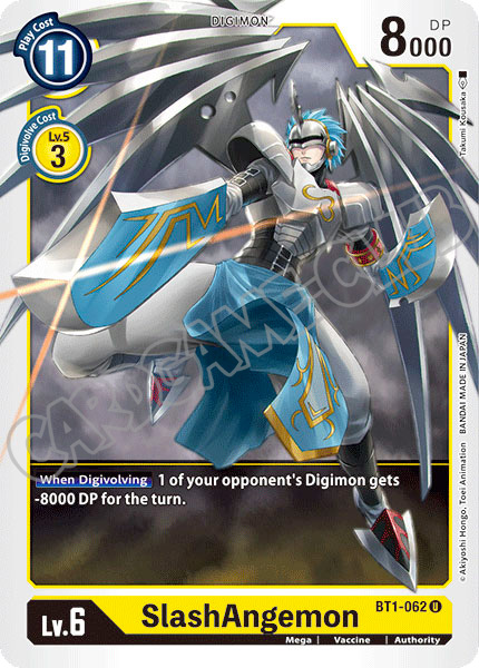 BT01-EN062 SlashAngemon non comune normale (EN) -NEAR MINT-