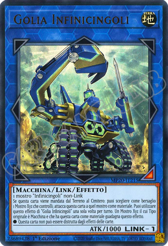 MP20-IT215 Golia Infinicingoli ultra rara 1a Edizione (IT) -NEAR MINT-
