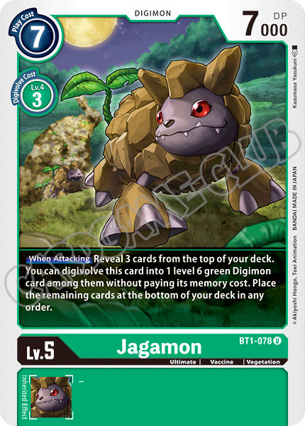 BT01-EN078 Jagamon non comune normale (EN) -NEAR MINT-