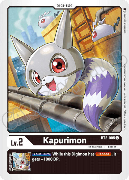 BT02-EN005 Kapurimon comune normale (EN) -NEAR MINT-