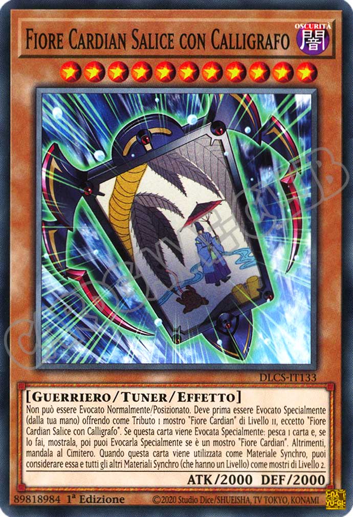 DLCS-IT133 Fiore Cardian Salice con Calligrafo comune 1a edizione (IT)