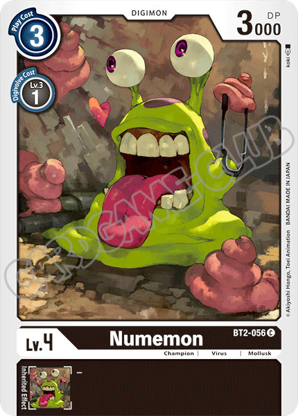 BT02-EN056 Numemon comune normale (EN) -NEAR MINT-