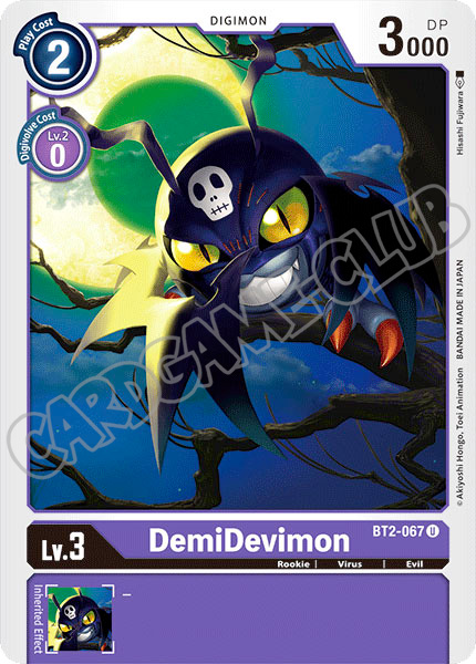 BT02-EN067 DemiDevimon non comune normale (EN) -NEAR MINT-