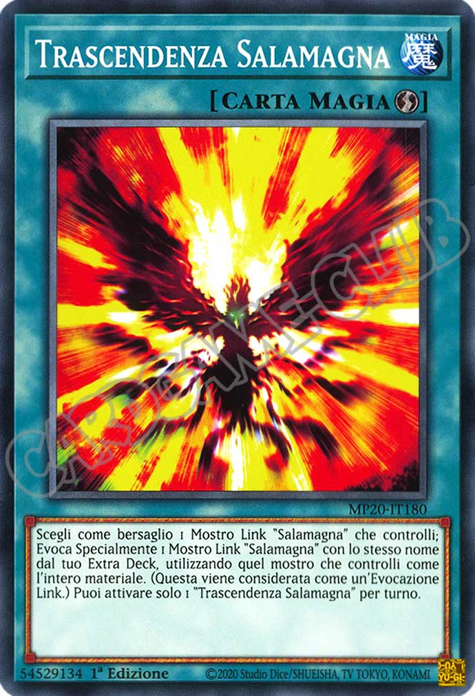 MP20-IT180 Trascendenza Salamagna comune 1a Edizione (IT) -NEAR MINT-