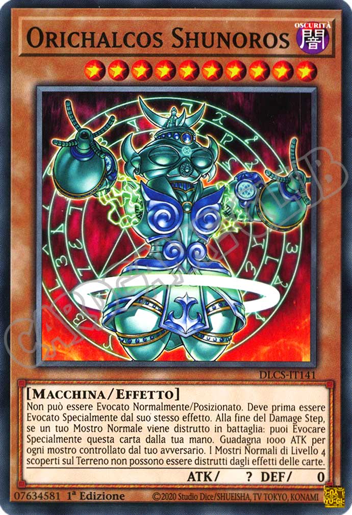 DLCS-IT141 Orichalcos Shunoros comune 1a edizione (IT)
