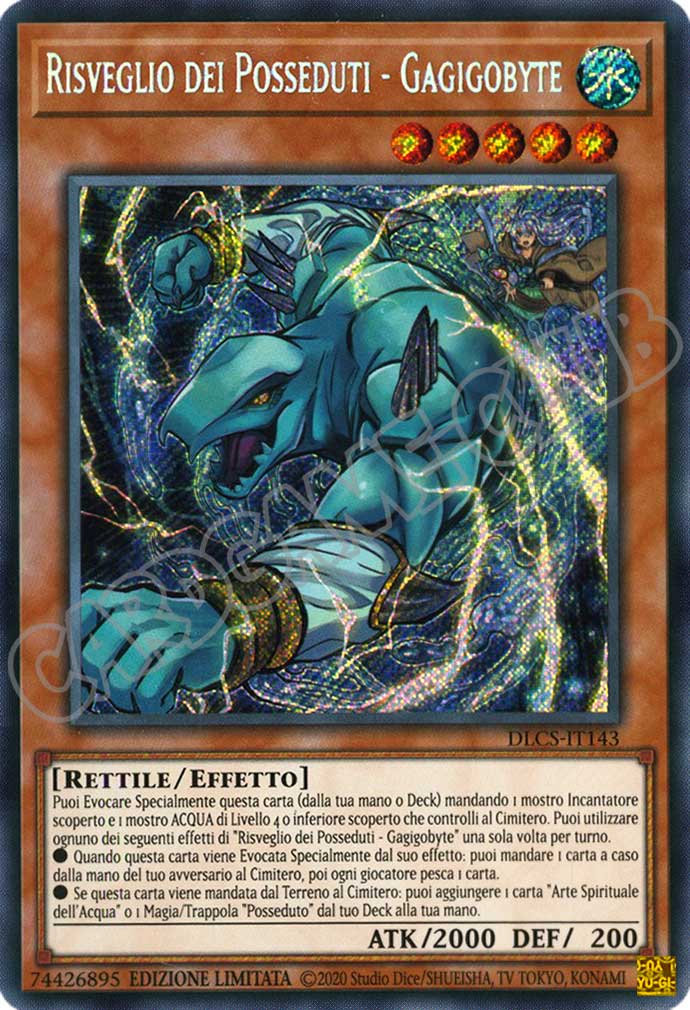 DLCS-IT143 Risveglio dei Posseduti - Gagigobyte rara segreta 1a edizione (IT)