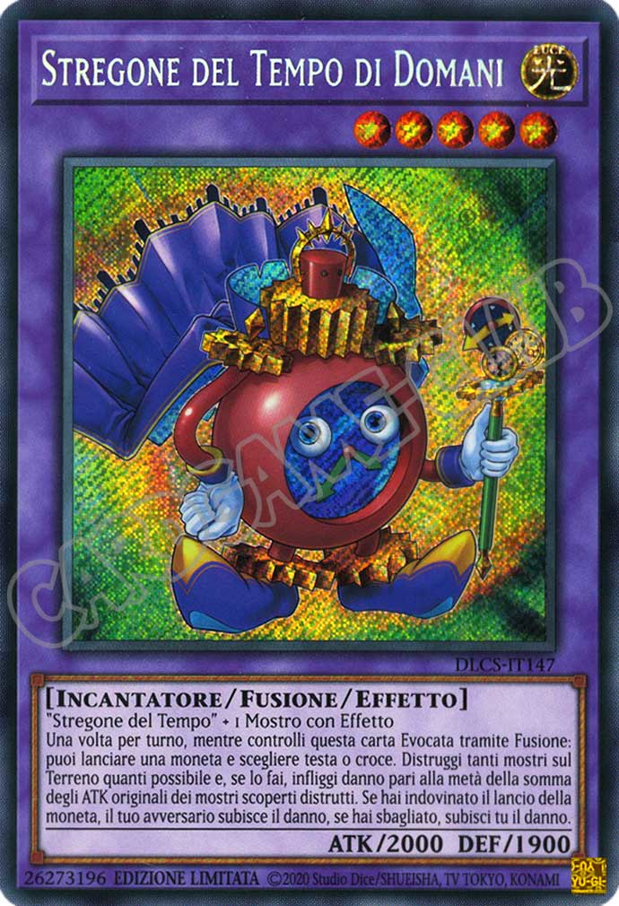 DLCS-IT147 Stregone del Tempo di Domani rara segreta 1a edizione (IT)