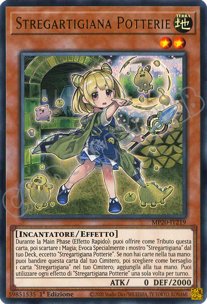 MP20-IT219 Stregartigiana Potterie ultra rara 1a Edizione (IT) -NEAR MINT-