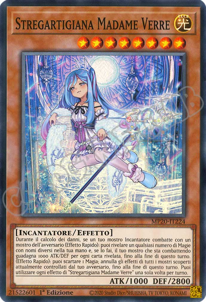 MP20-IT224 Stregartigiana Madame Verre super rara 1a Edizione (IT) -NEAR MINT-