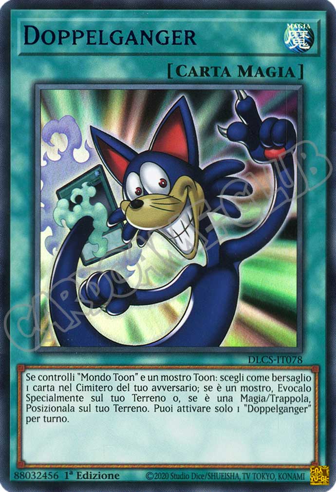 DLCS1IT078 Doppelganger (scritta blu) ultra rara 1a edizione (IT)