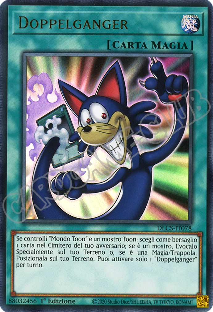 DLCS4IT078 Doppelganger (scritta oro) ultra rara 1a edizione (IT)