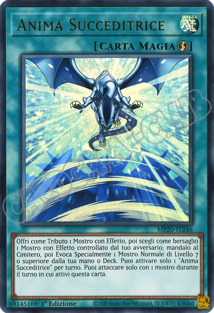 MP20-IT246 Anima Succeditrice ultra rara 1a Edizione (IT) -NEAR MINT-
