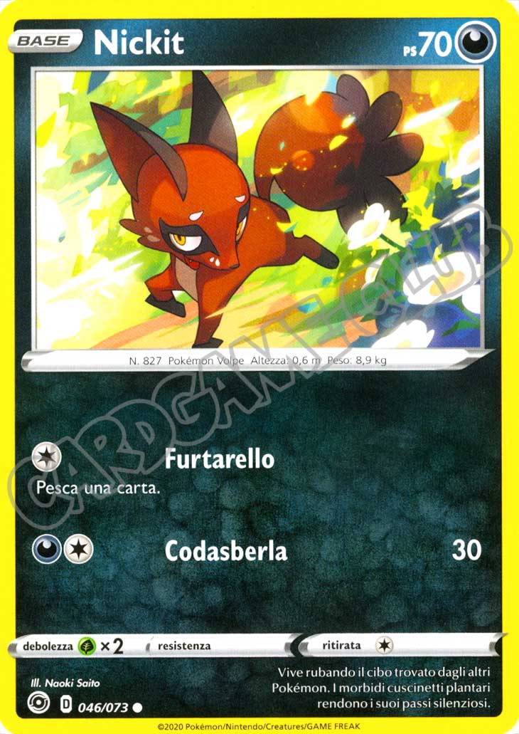 46 / 73 Nickit comune normale (IT) -NEAR MINT-