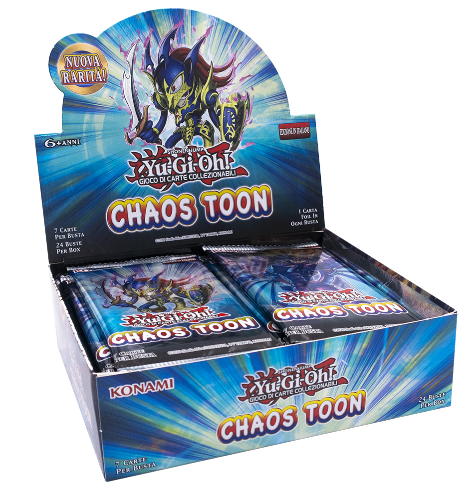 Yu-Gi-Oh! Toon Chaos Unlimited display 24 buste (IT)