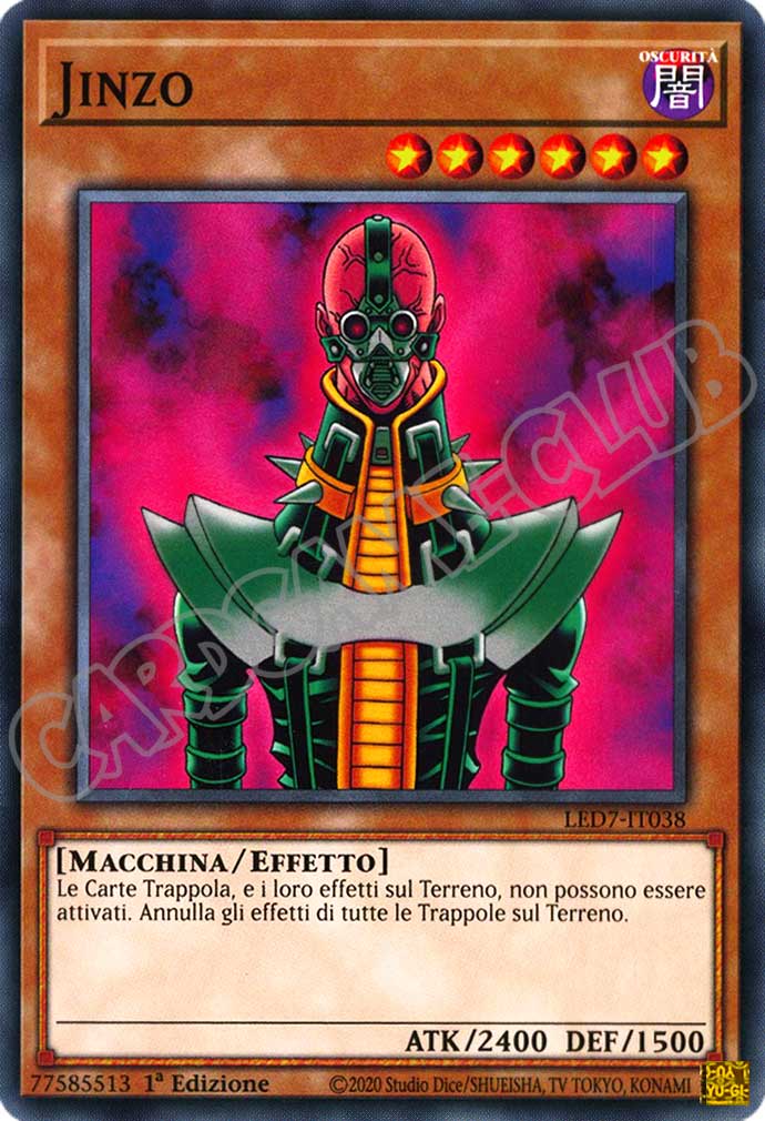 LED7-IT038 Jinzo comune 1a Edizione (IT) -NEAR MINT-