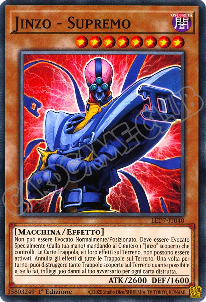 LED7-IT040 Jinzo - Supremo comune 1a Edizione (IT) -NEAR MINT-