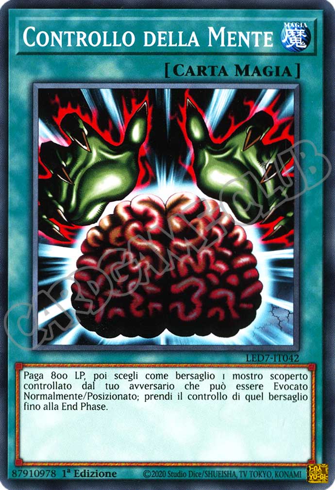 LED7-IT042 Controllo della Mente comune 1a Edizione (IT) -NEAR MINT-