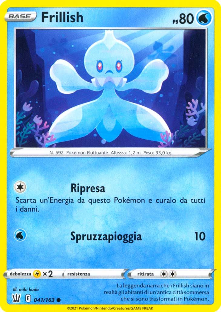 041 / 163 Frillish Comune normale (IT) -NEAR MINT-