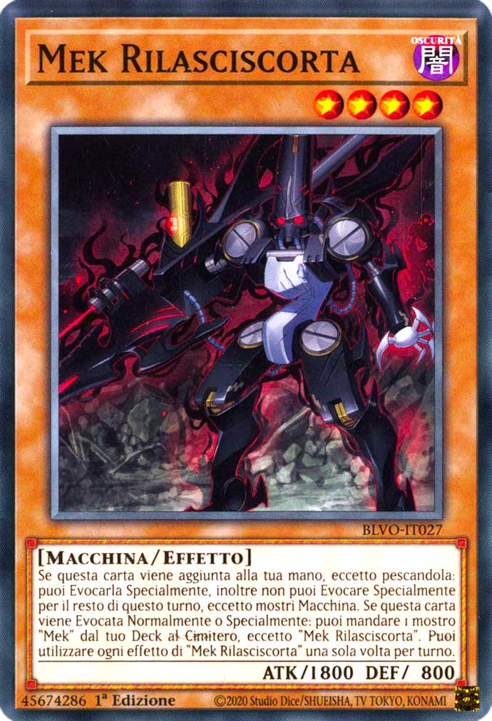 BLVO-IT027 Mek Rilasciscorta comune 1a Edizione (IT) -NEAR MINT-