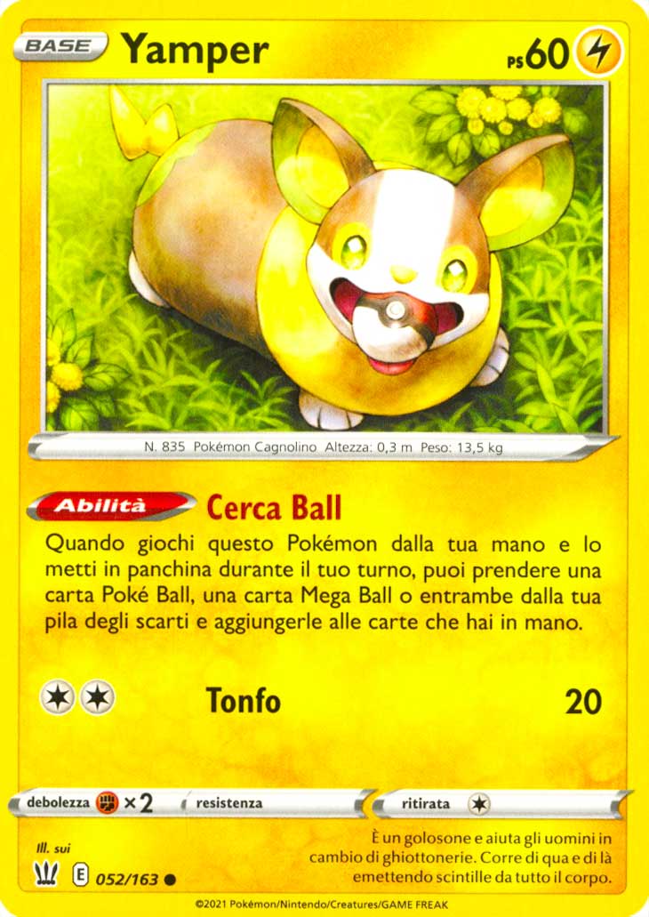 052 / 163 Yamper Comune normale (IT) -NEAR MINT-