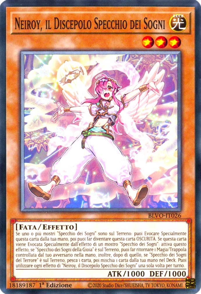 BLVO-IT026 Neiroy, il Discepolo Specchio dei Sogni comune 1a Edizione (IT) -NEAR MINT-