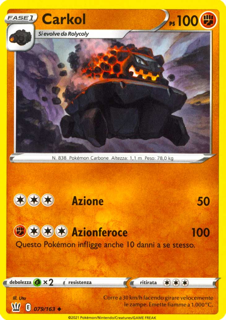 079 / 163 Carkol Non Comune normale (IT) -NEAR MINT-