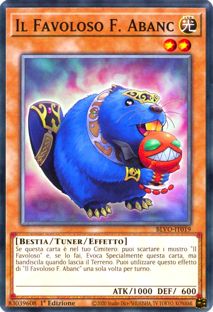 BLVO-IT019 Il Favoloso F. Abanc comune 1a Edizione (IT) -NEAR MINT-